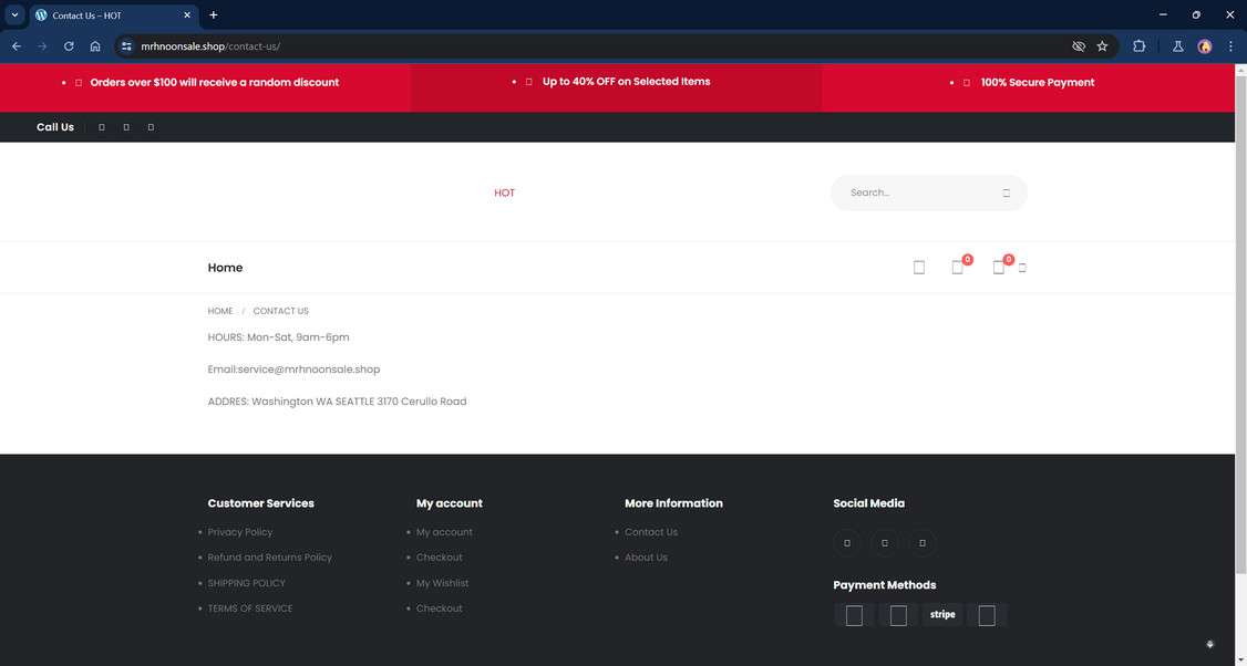 Mrhnoonsale.shop scam