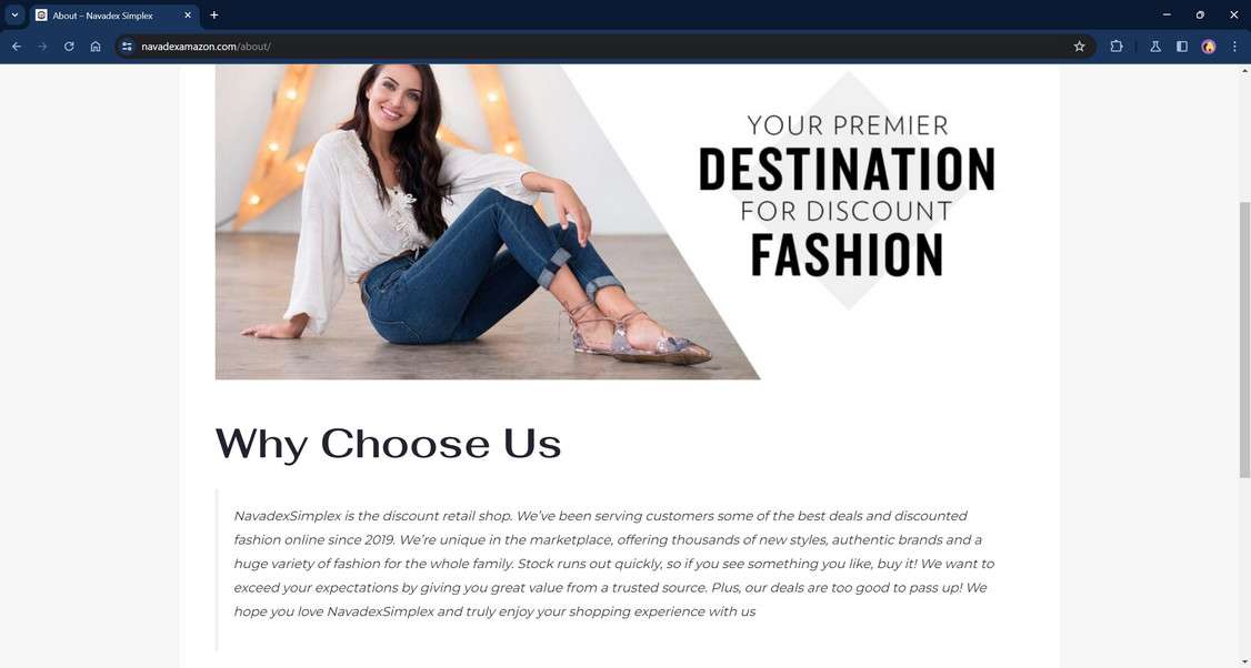 Navadexamazon.com scam