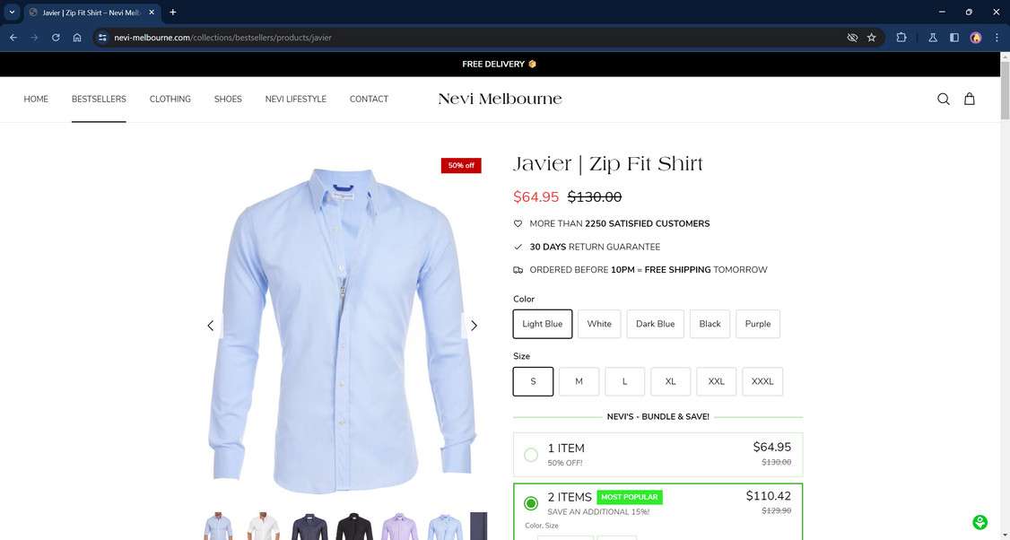 Nevi-melbourne.com scam