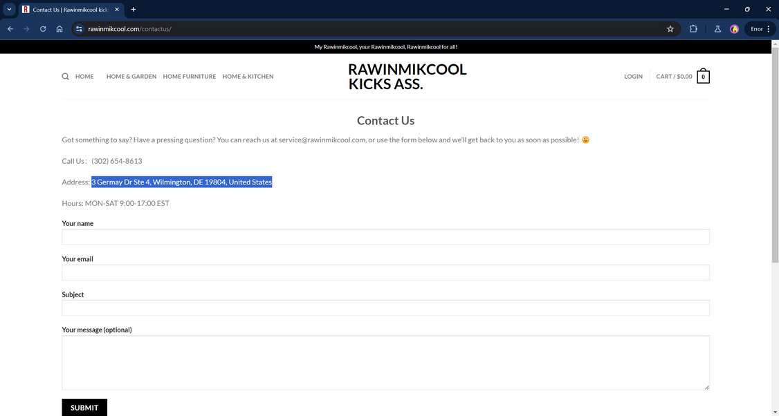 Rawinmikcool.com scam