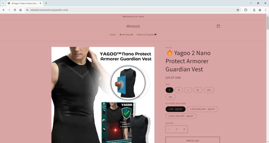 The Truth Behind the Viral Yagoo Armorer Guardian Vest Scam 1 SCam Yagoo Nano Protect Armorer Guardian Vest