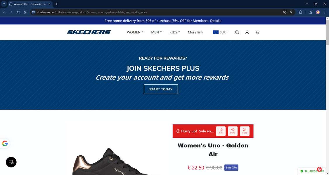 Skechersa.com scam