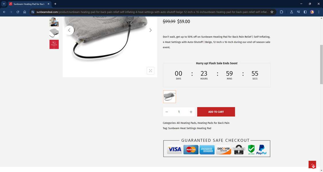 Sunbeamdeal.com scam