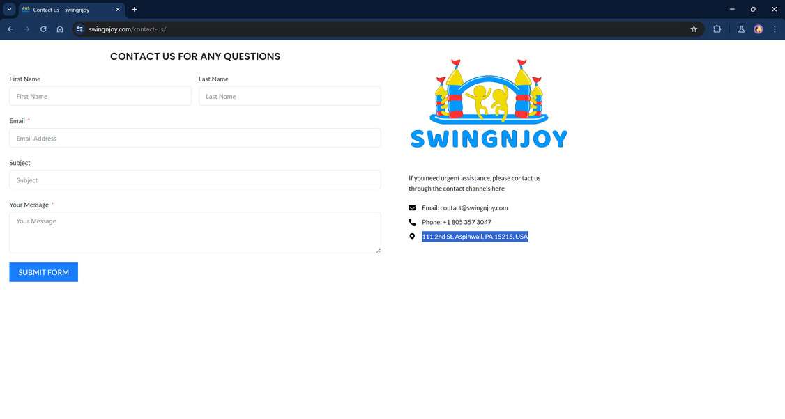 Swingnjoy.com scam