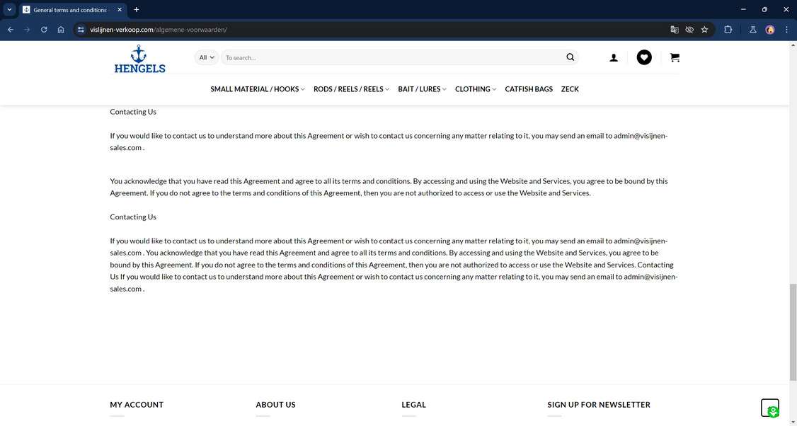Vislijnen-verkoop.com scam
