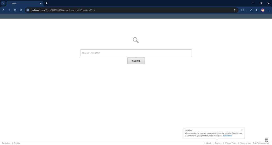 find.isrccf.com redirect