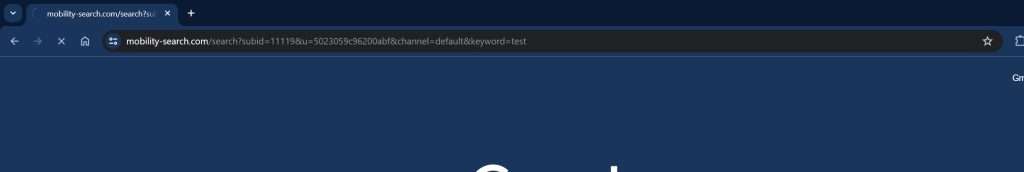 mobility-search.com redirect