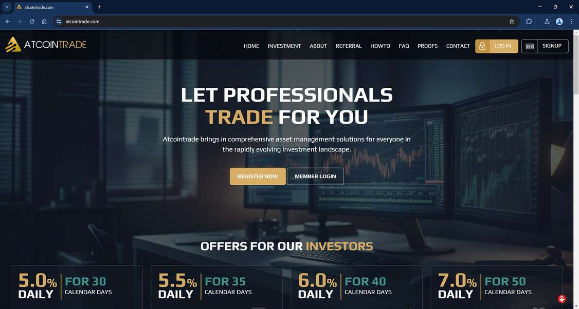 Atcointrade.com scam