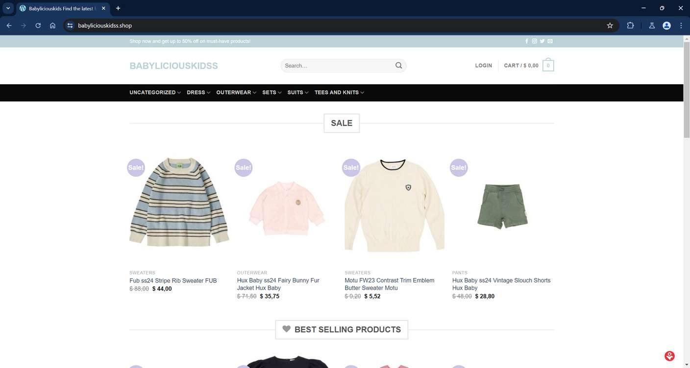 Babyliciouskidss.shop Scam Store: What You Need To Know 1 Babyliciouskidss.shop scam