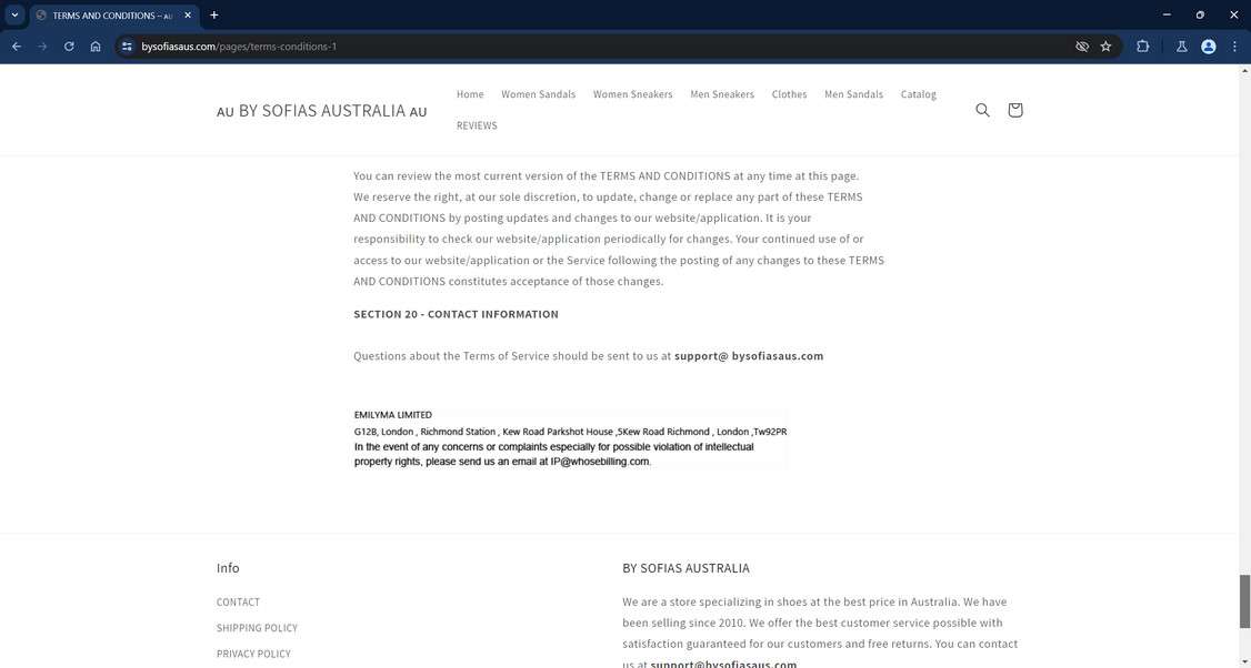 Bysofiasaus.com scam