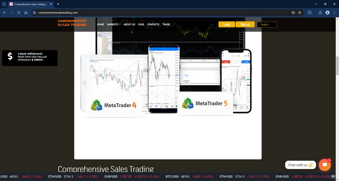 Comprehensivesalestrading.com scam