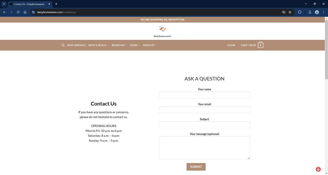 Daisyhomewares.com Scam Store: What You Need To Know 1 Daisyhomewares.com scam
