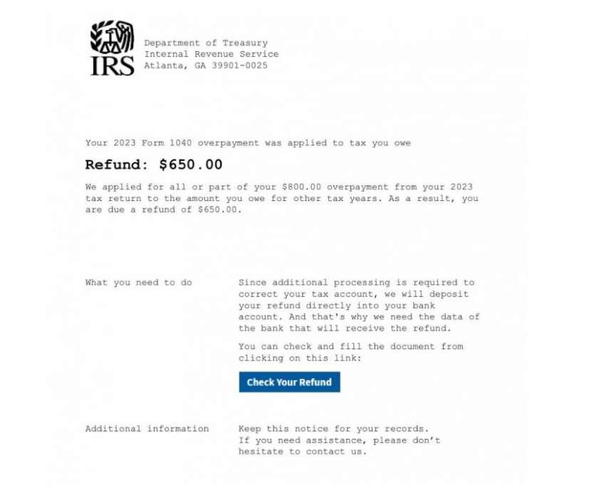 IRS Scam 2