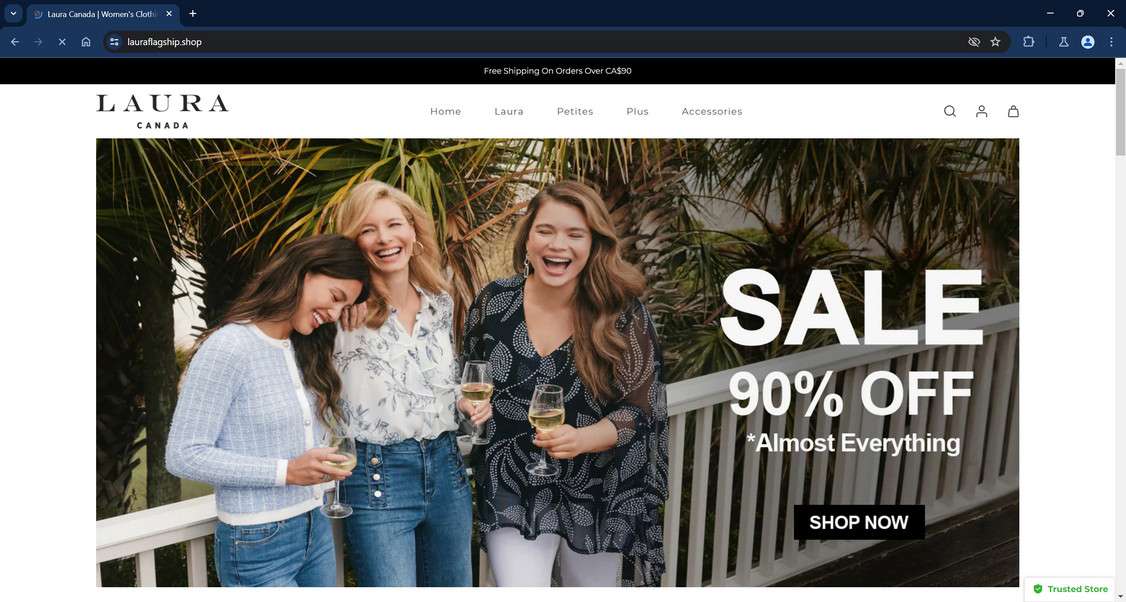 Lauraflagship.shop scam