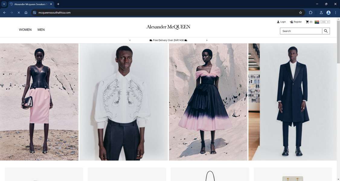 Mcqueenssouthafrica.com Scam: A Fake Alexander McQueen Website 1 Mcqueenssouthafrica.com scam