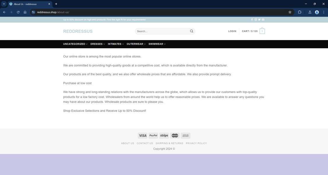 Reddressus.shop scam