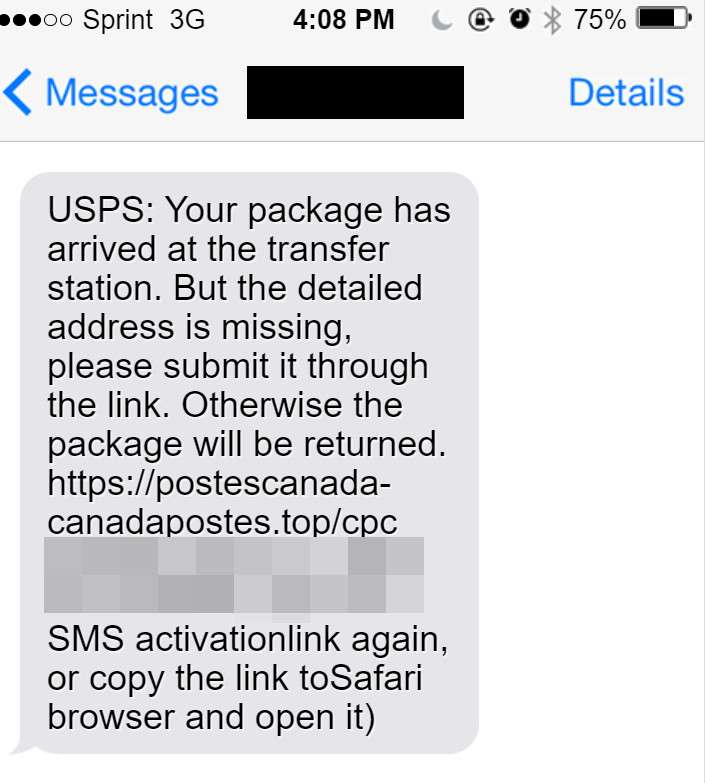 Beware! USPS Parcel Transit Center Text Scam Targets Americans