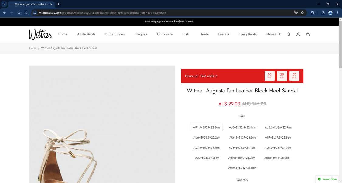 Wlttnersaleau.com scam