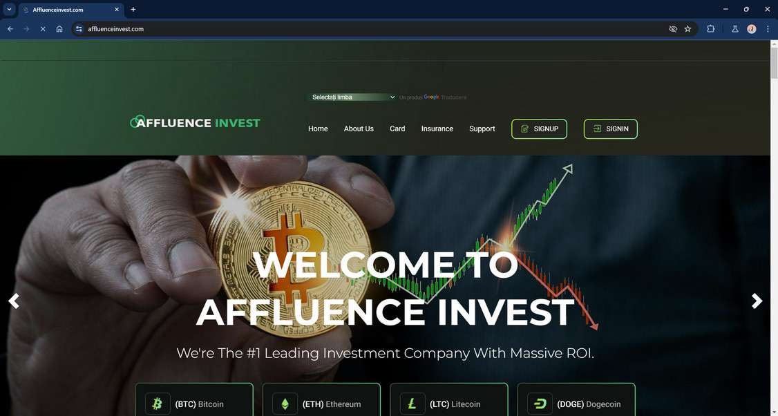 Affluenceinvest.com scam