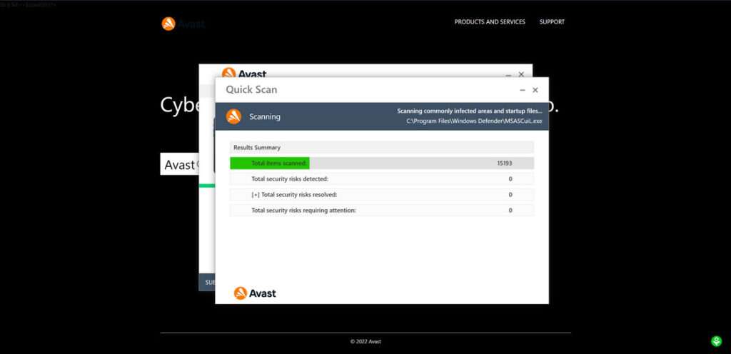 Avast 4 scam 3