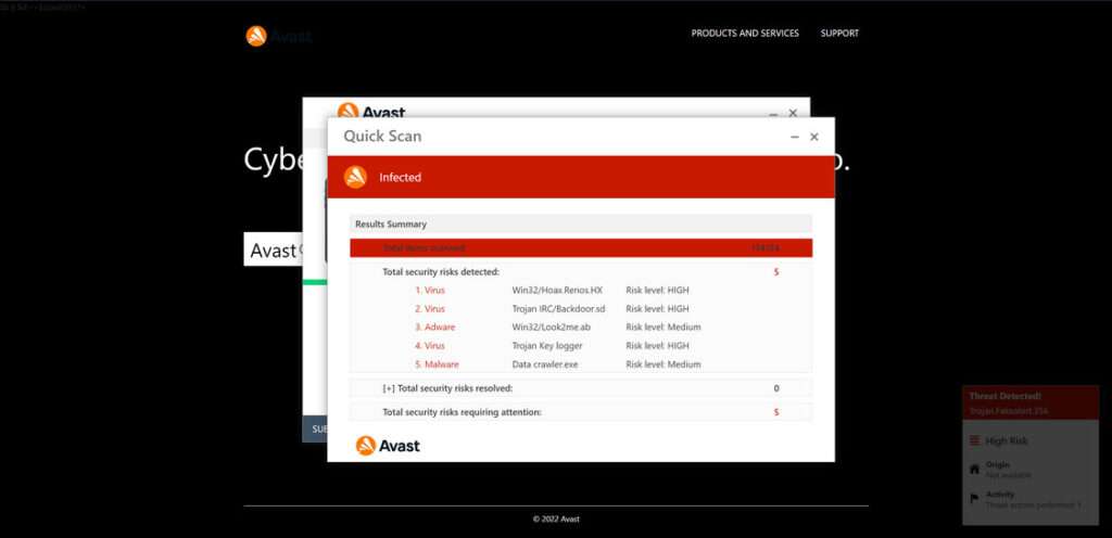Avast Scam 222
