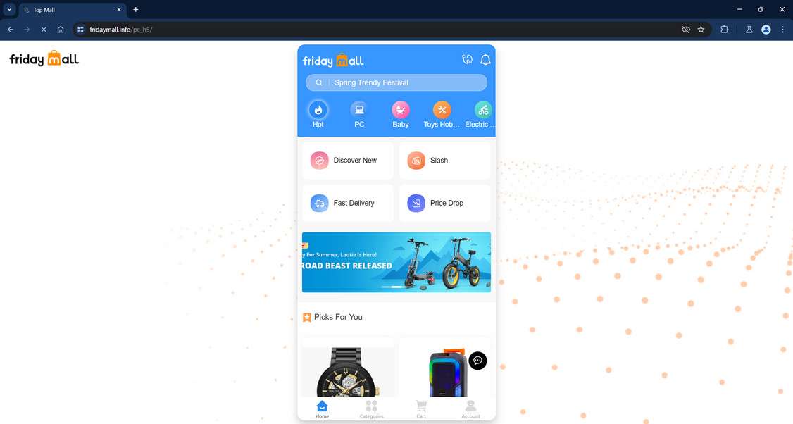 Fridaymall.info scam