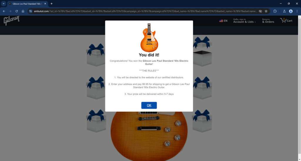 Gibson Scam 3