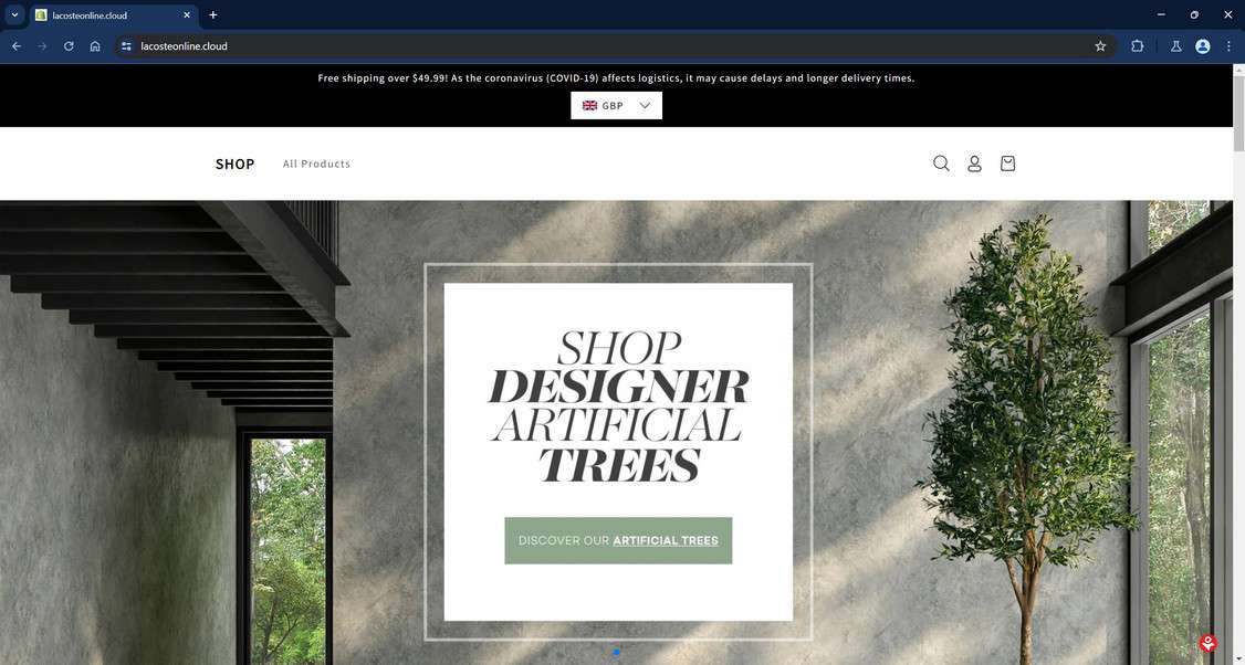 Lacosteonline.cloud Scam Store: What You Need To Know 1 Lacosteonline.cloud scam