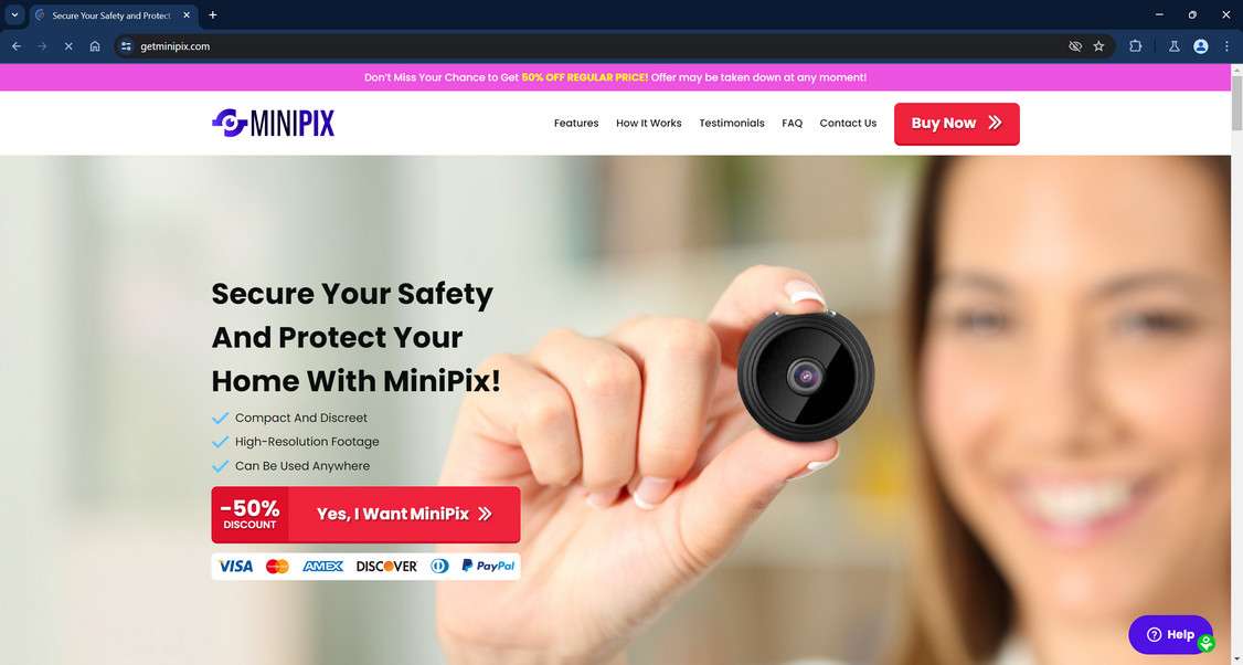 MiniPix Camera