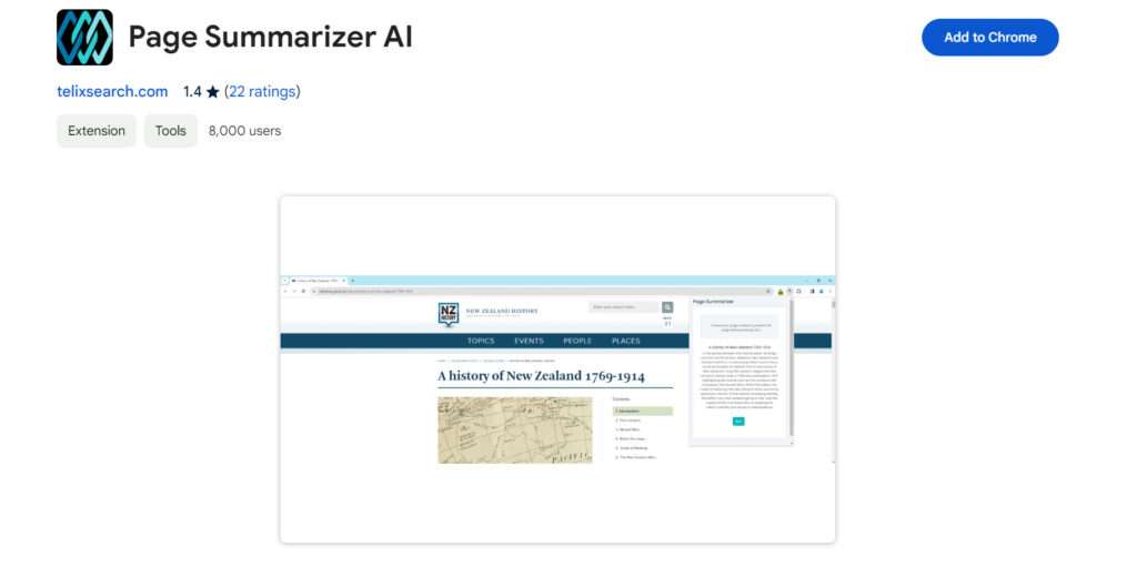 Page Summarizer AI