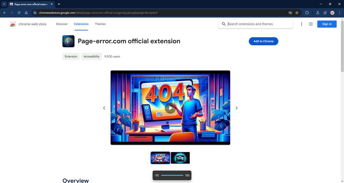 Page error.com official