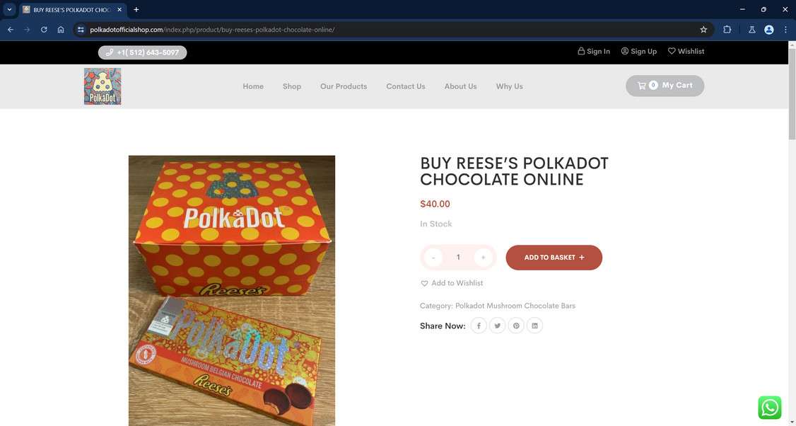 Polkadotofficialshop.com scam