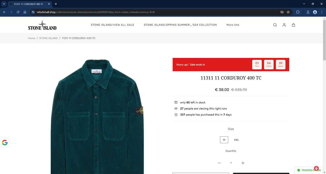 Refurbmall.shop scam