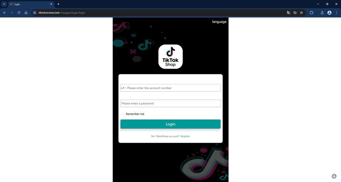 Tiktokreviews.bet scam