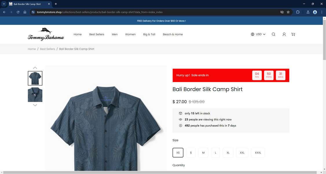 Don't Fall For The Viral Tommy Bahama 90% Off Sales - It's A Scam