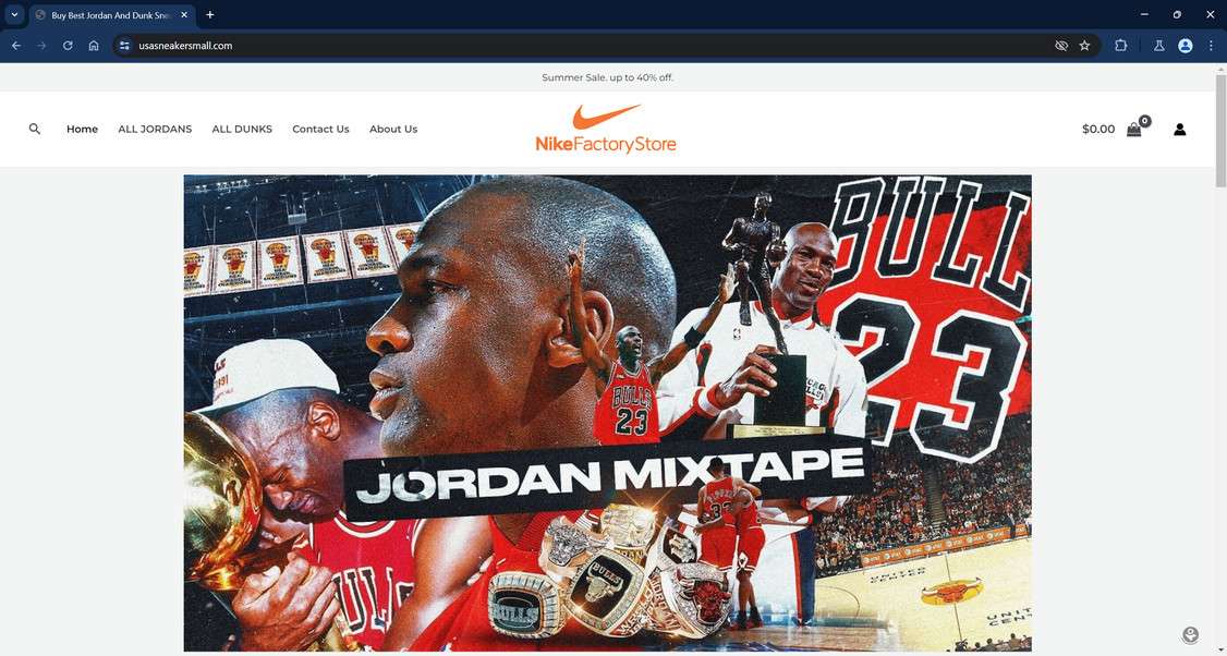 Usasneakersmall.com scam