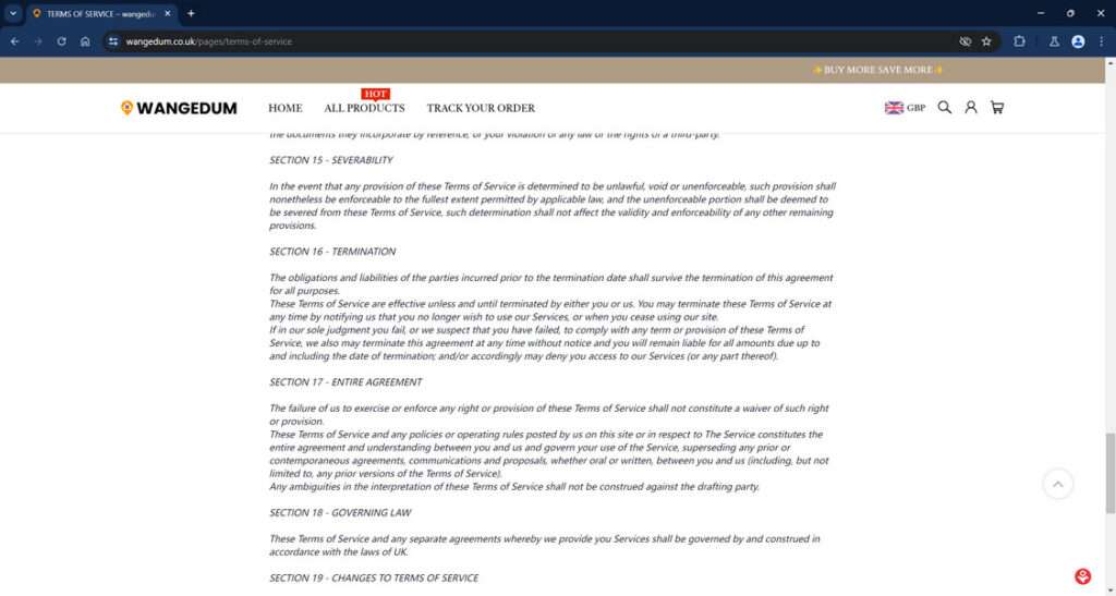Wangedum.co.uk Scam Store: What You Need To Know 1 Wangedum.co .uk scam