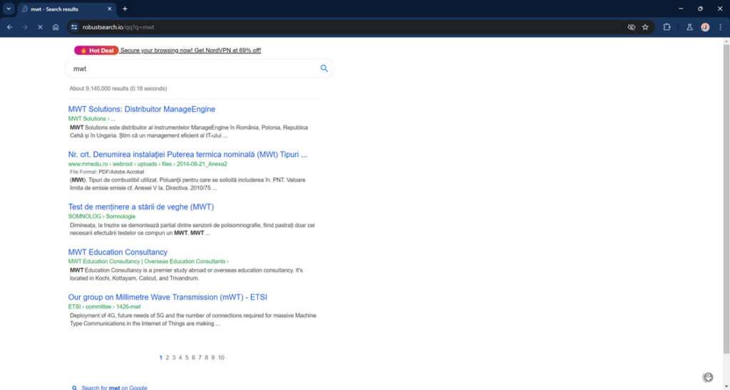robustsearch.io Redirect