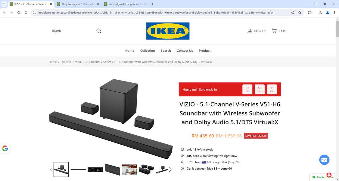 IKEA Scam 1