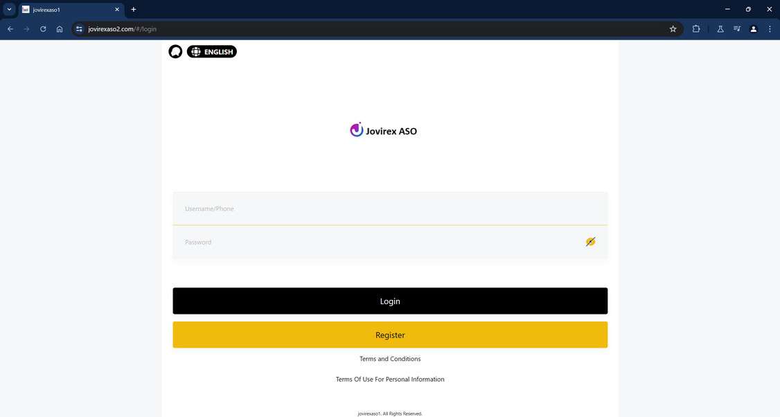 Jovirexaso2.com scam