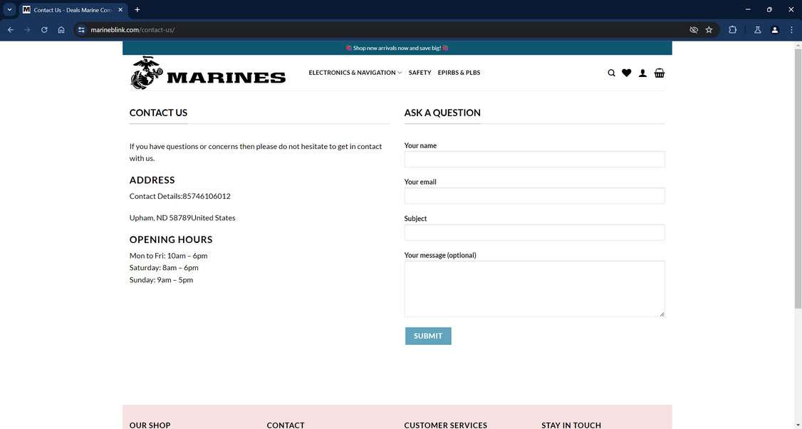 Marineblink.com scam