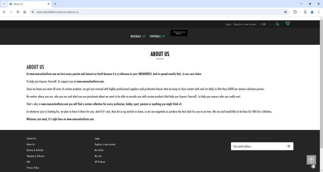 Newcooluniform.com Scam Store: What You Need To Know 1 Newcooluniform.com scam