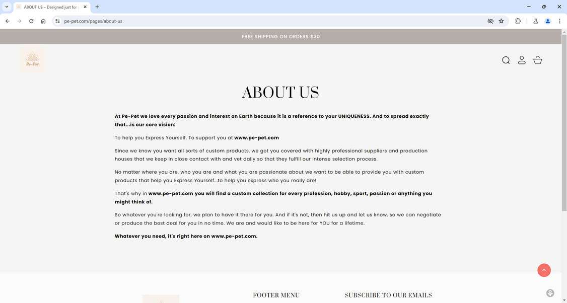 Pe-Pet.com Slammed as Unsafe Shopping Destination 1 Pe-Pet.com scam