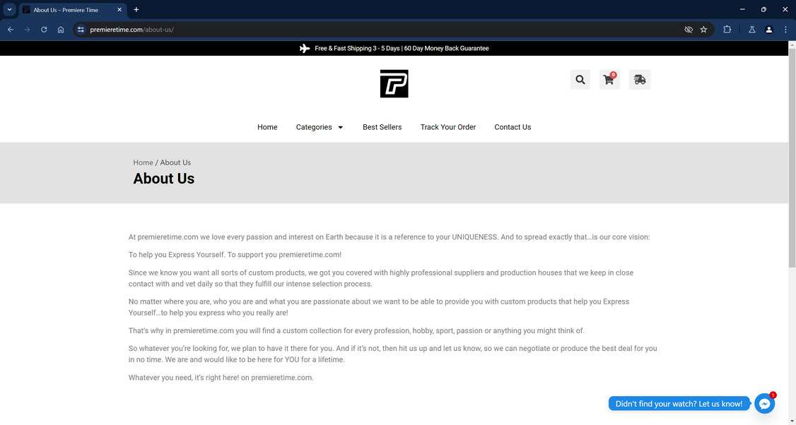 Premieretime.com scam