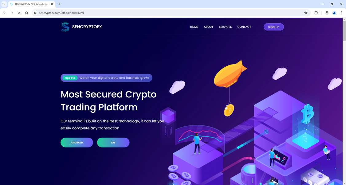 Sencryptoex.com scam