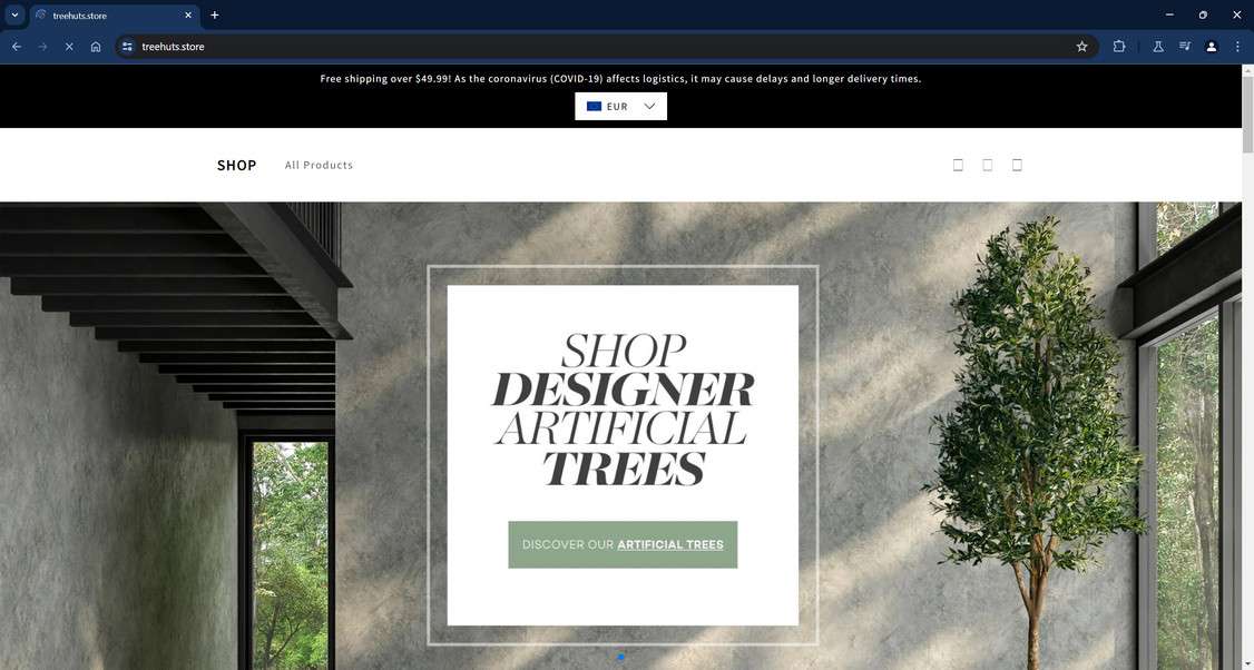 Treehuts.store scam