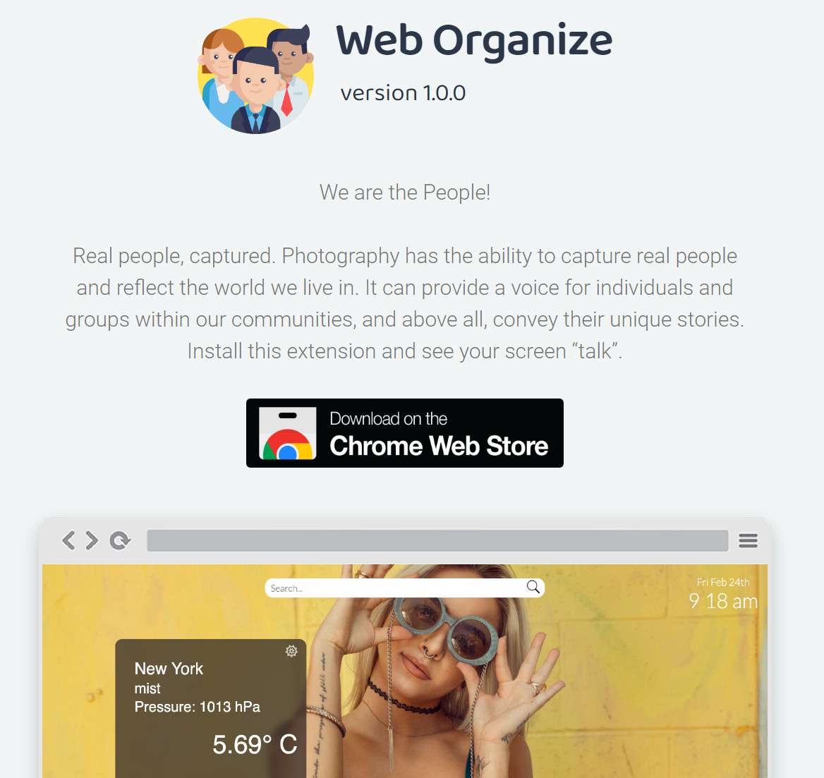Web Organize People Backgrounds