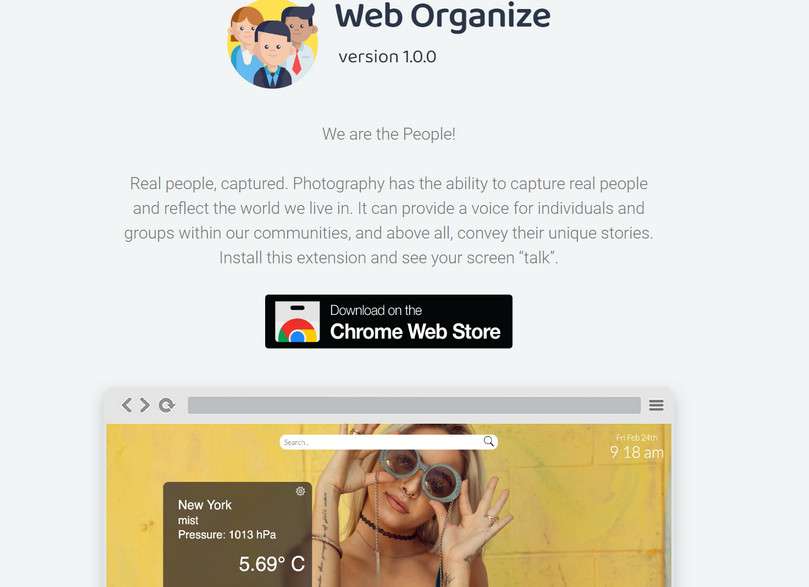 Web organize.co browser hijacker