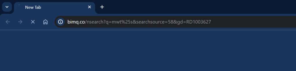 bimq.co browser hijacker