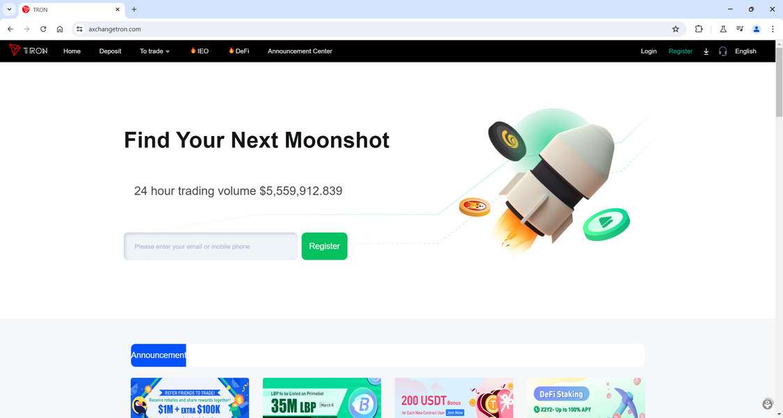 Axchangetron.com scam